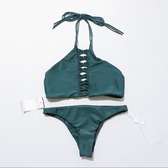 Mikoh Other - Mikoh - Sage Green Bikini Set